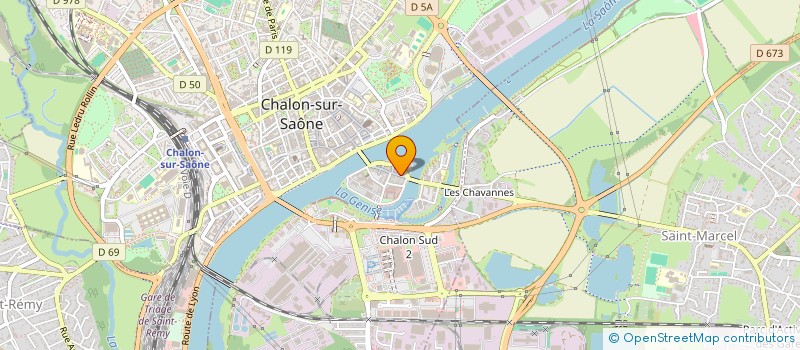 localisation de l'entreprise MONSIEUR LAURENT PAUTHIER à CHALON-SUR-SAONE
