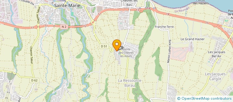 localisation de l'entreprise MONSIEUR LAURENT PAYET à SAINTE-MARIE
