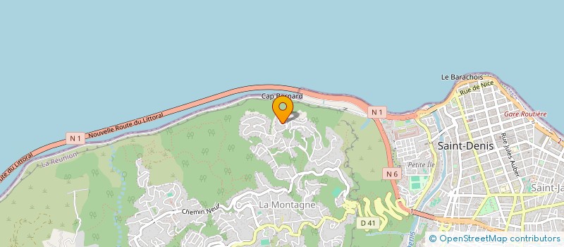 localisation de l'entreprise MONSIEUR LAURENT PAYET  SAINT-DENIS