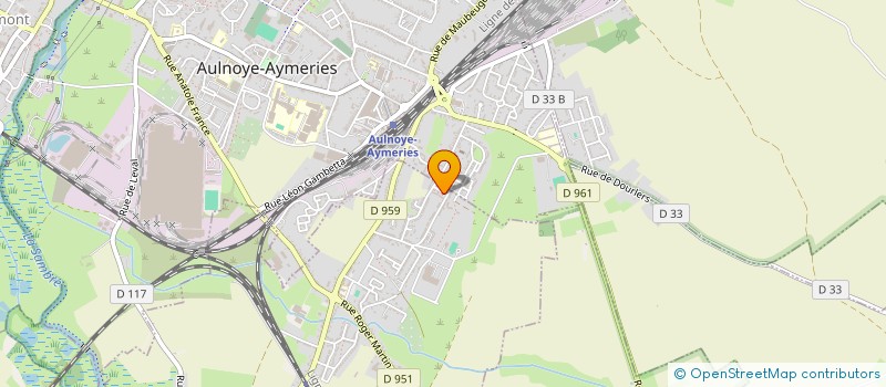 localisation de l'entreprise MONSIEUR LAURENT PECHEUX à LEVAL