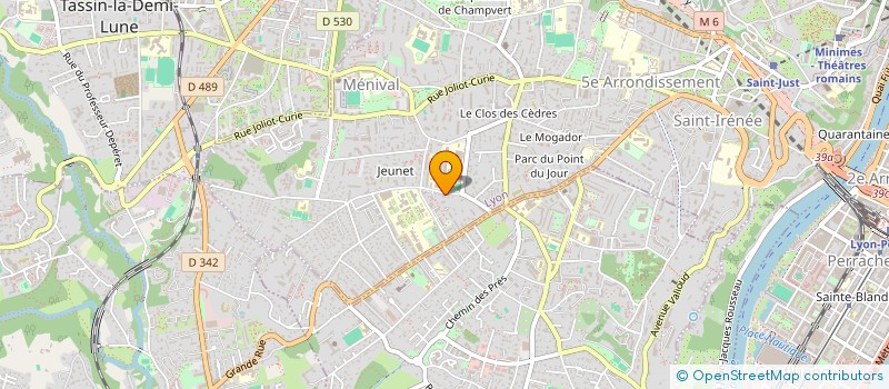 localisation de l'entreprise MONSIEUR LAURENT PERCHE à LYON