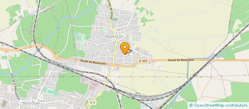 localisation de l'entreprise MONSIEUR LAURENT PEREIRA  REDESSAN