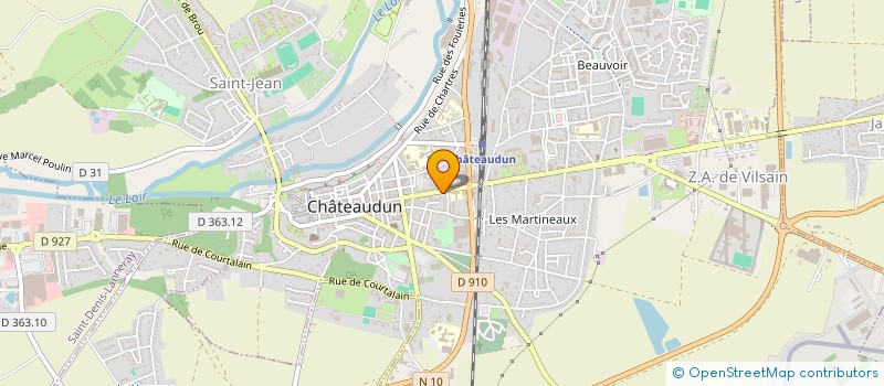 localisation de l'entreprise MONSIEUR LAURENT PEREYRA à CHATEAUDUN
