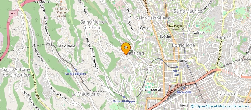localisation de l'entreprise MONSIEUR LAURENT PEREZ à NICE