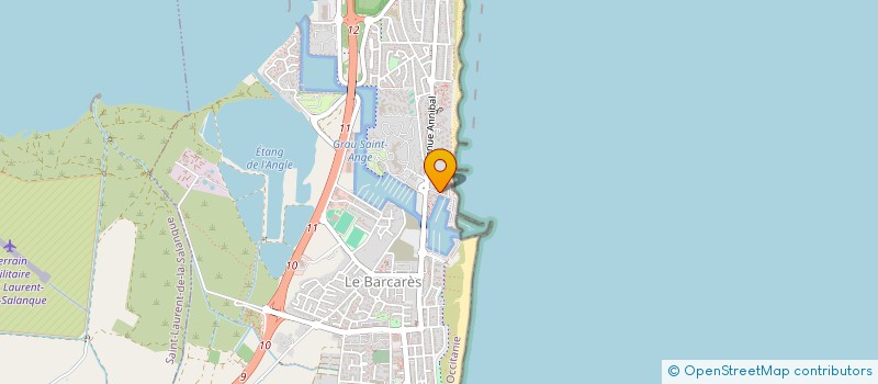 localisation de l'entreprise MONSIEUR LAURENT PEREZ  LE BARCARES