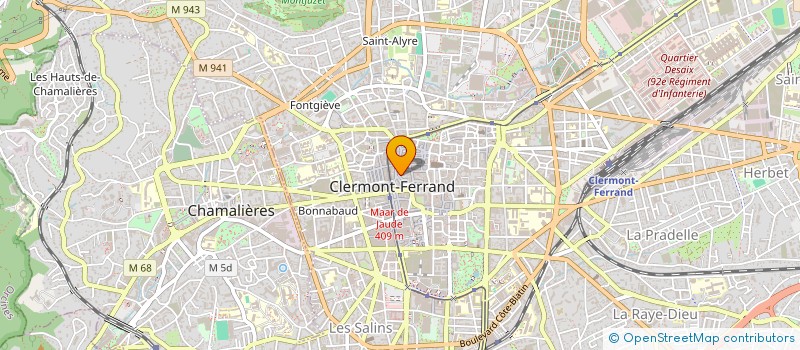 localisation de l'entreprise MONSIEUR LAURENT PERIERE à CLERMONT-FERRAND