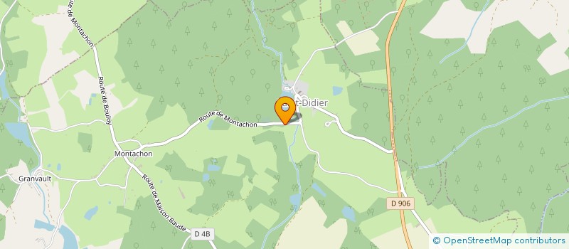 localisation de l'entreprise MONSIEUR LAURENT PERNOT  SAINT-DIDIER