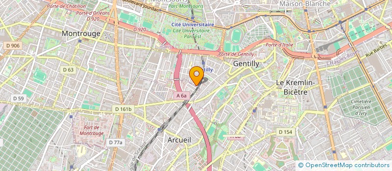 localisation de l'entreprise MONSIEUR LAURENT PEROTIN à GENTILLY