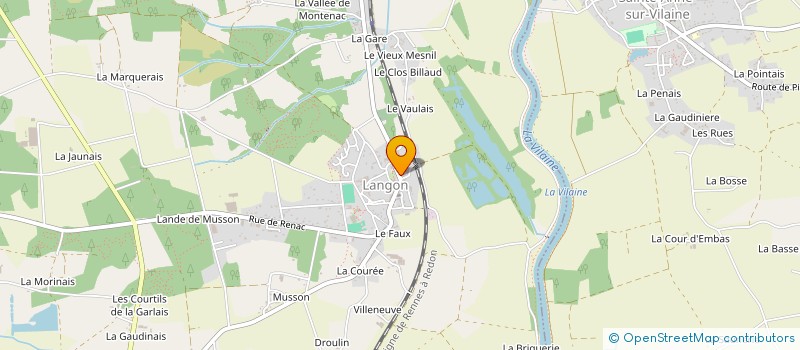 localisation de l'entreprise MONSIEUR LAURENT PERRARD  LA CHAPELLE-DE-BRAIN