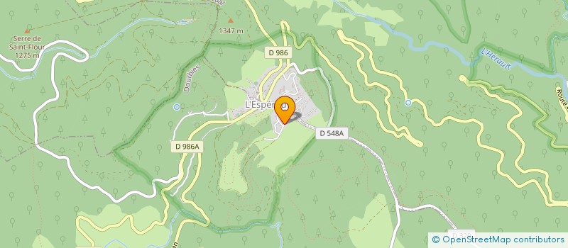 localisation de l'entreprise MONSIEUR LAURENT PERRIER  DOURBIES