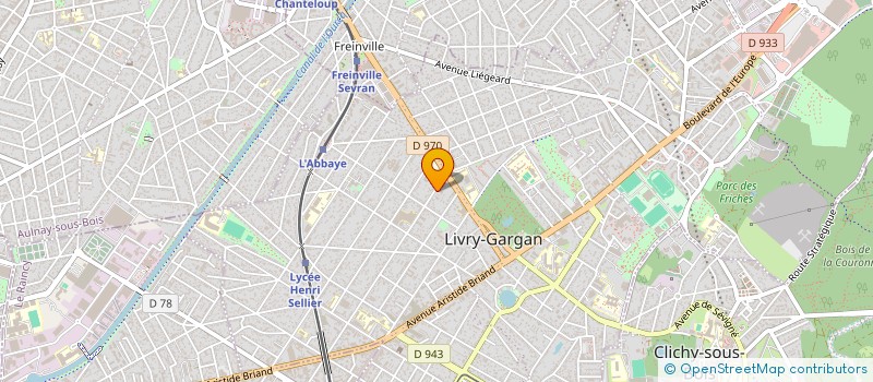 localisation de l'entreprise MONSIEUR LAURENT PERRIGAULT à LIVRY-GARGAN