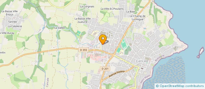 localisation de l'entreprise MONSIEUR LAURENT PERRIGAULT à CANCALE