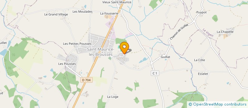 localisation de l'entreprise MONSIEUR LAURENT PERRIN à SAINT-MAURICE-LES-BROUSSES