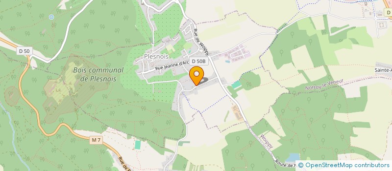 localisation de l'entreprise MONSIEUR LAURENT PERRIN  PLESNOIS