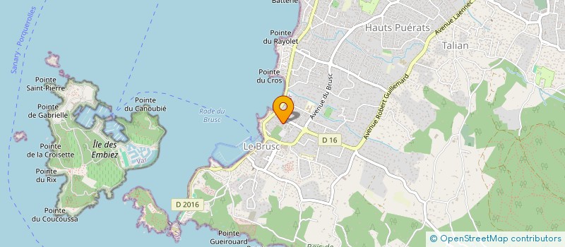 localisation de l'entreprise MONSIEUR LAURENT PERRIN à SIX-FOURS-LES-PLAGES