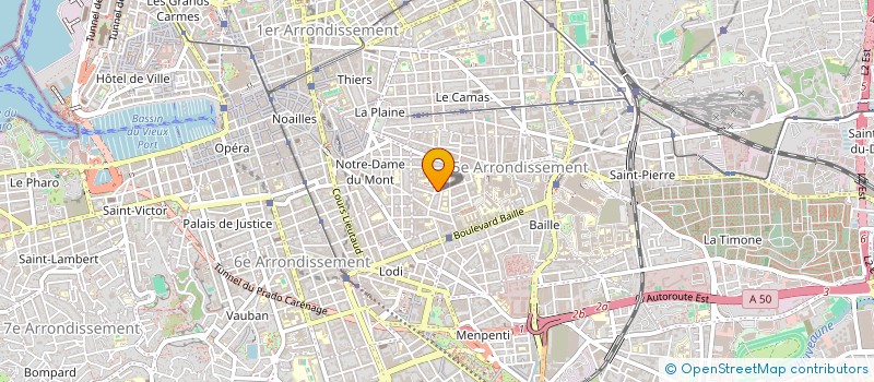 localisation de l'entreprise MONSIEUR LAURENT PERRIN  MARSEILLE