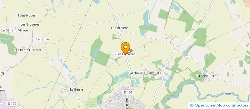 localisation de l'entreprise MONSIEUR LAURENT PERROCHEAU à BELLEVIGNY