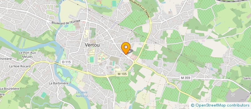 localisation de l'entreprise MONSIEUR LAURENT PERROT à VERTOU