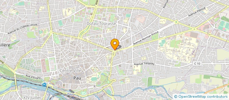 localisation de l'entreprise MONSIEUR LAURENT PERSEHAYE à PAU