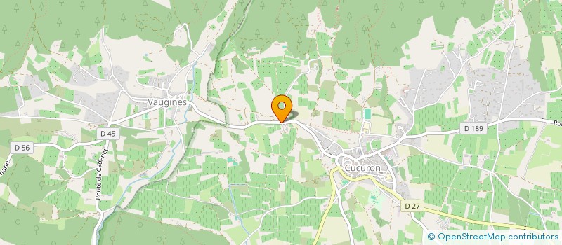 localisation de l'entreprise MONSIEUR LAURENT PERSONNE  CUCURON