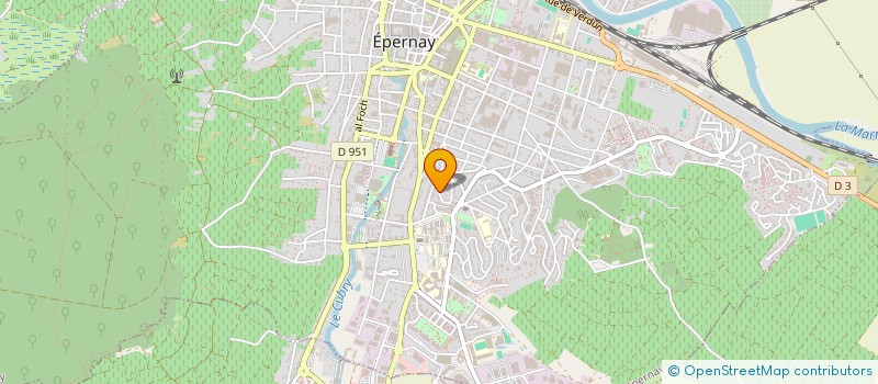 localisation de l'entreprise MONSIEUR LAURENT PERTUISOT  EPERNAY