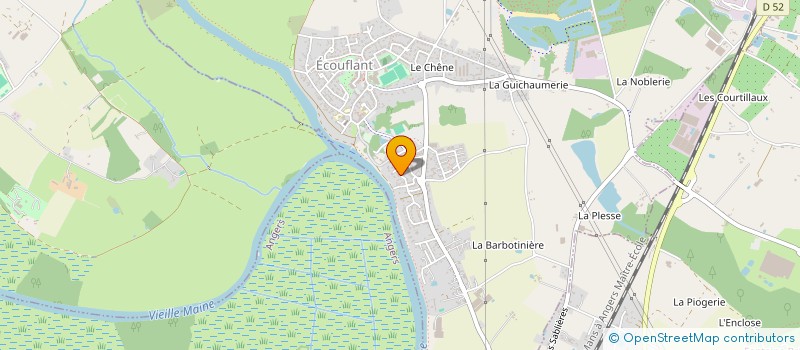 localisation de l'entreprise MONSIEUR LAURENT PETIT à ANGERS