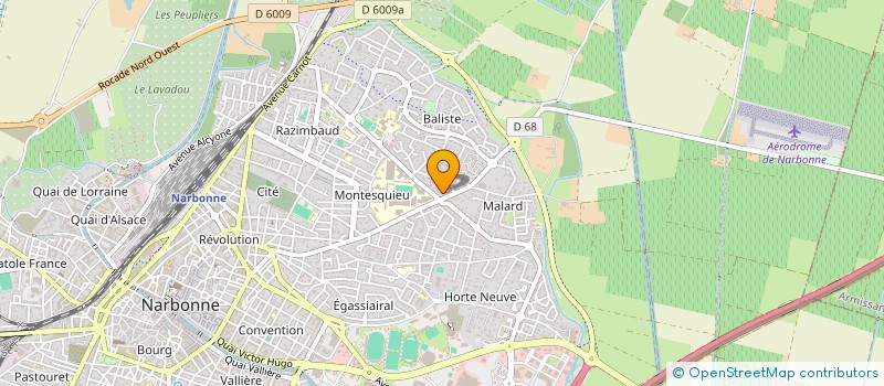 localisation de l'entreprise MONSIEUR LAURENT PETITCOLAS à NARBONNE