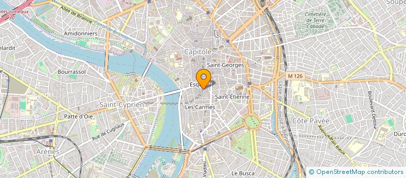 localisation de l'entreprise MONSIEUR LAURENT PETITJEAN  TOULOUSE