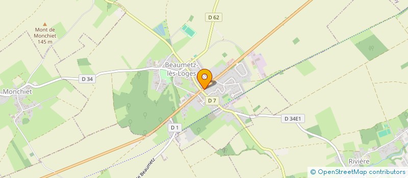 localisation de l'entreprise MONSIEUR LAURENT PETITPREZ  BEAUMETZ-LES-LOGES