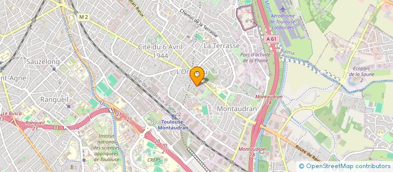 localisation de l'entreprise MONSIEUR LAURENT PEYGE à TOULOUSE