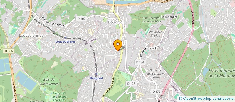 localisation de l'entreprise MONSIEUR LAURENT PHEMIUS  BOUGIVAL