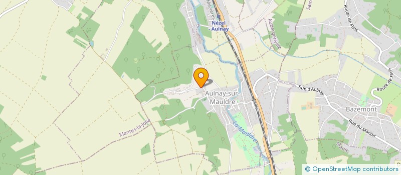 localisation de l'entreprise MONSIEUR LAURENT PHILIPPE  AULNAY-SUR-MAULDRE