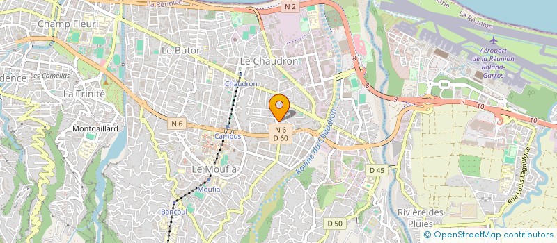 localisation de l'entreprise MONSIEUR LAURENT PHILIPPE HOARAU à SAINT-DENIS