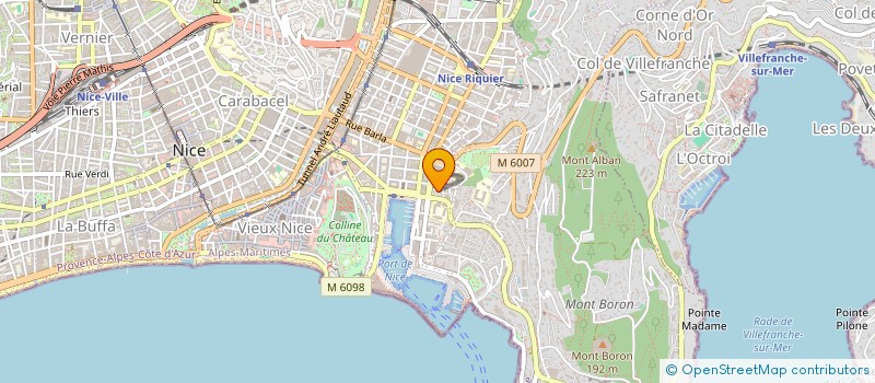 localisation de l'entreprise MONSIEUR LAURENT PIAZZA à NICE