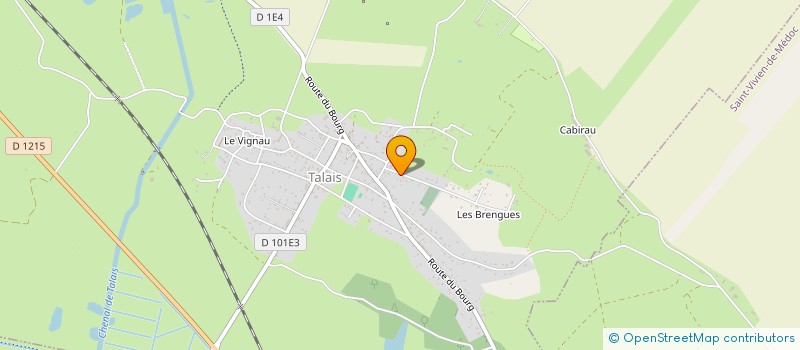 localisation de l'entreprise MONSIEUR LAURENT PICANDET  TALAIS