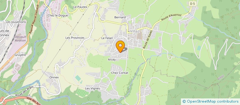 localisation de l'entreprise MONSIEUR LAURENT PICARONIE  VILLAZ