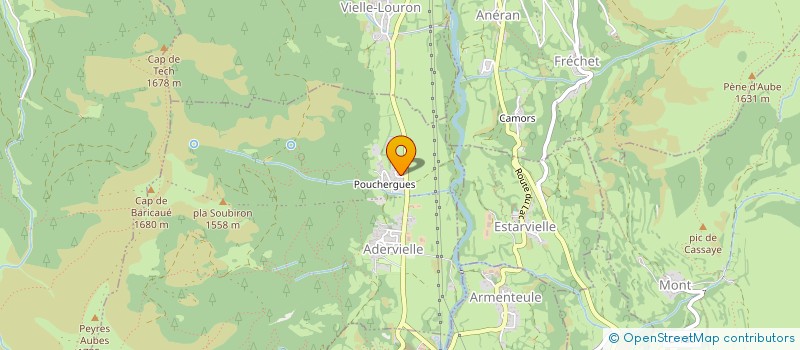 localisation de l'entreprise MONSIEUR LAURENT PICAULT  ADERVIELLE-POUCHERGUES