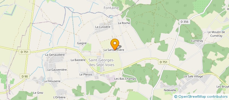 localisation de l'entreprise MONSIEUR LAURENT PICCONOTTI à GENNES-VAL-DE-LOIRE