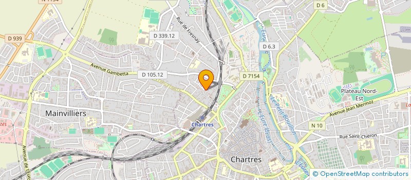 localisation de l'entreprise MONSIEUR LAURENT PICHEREAU à CHARTRES