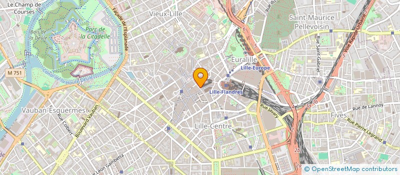 localisation de l'entreprise MONSIEUR LAURENT PIERARD à LILLE