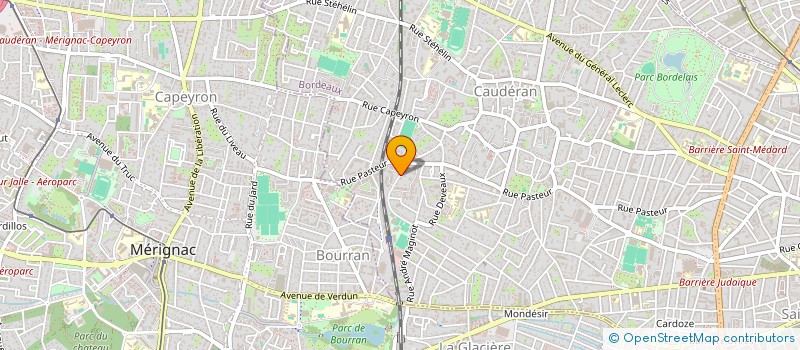 localisation de l'entreprise MONSIEUR LAURENT PIERI  BORDEAUX