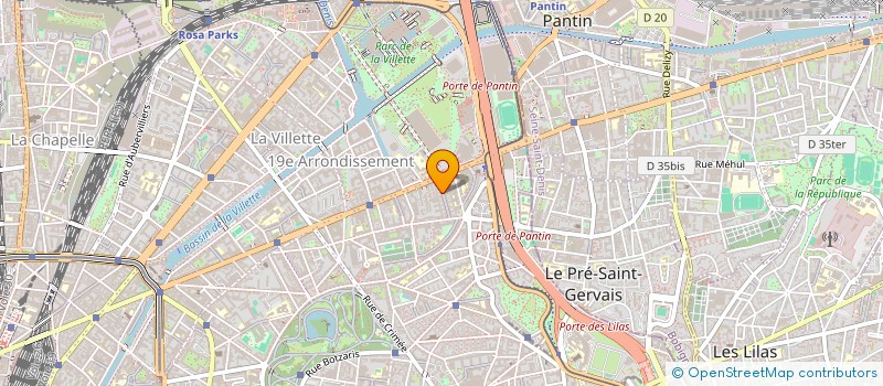 localisation de l'entreprise MONSIEUR LAURENT PIERQUIN  PARIS