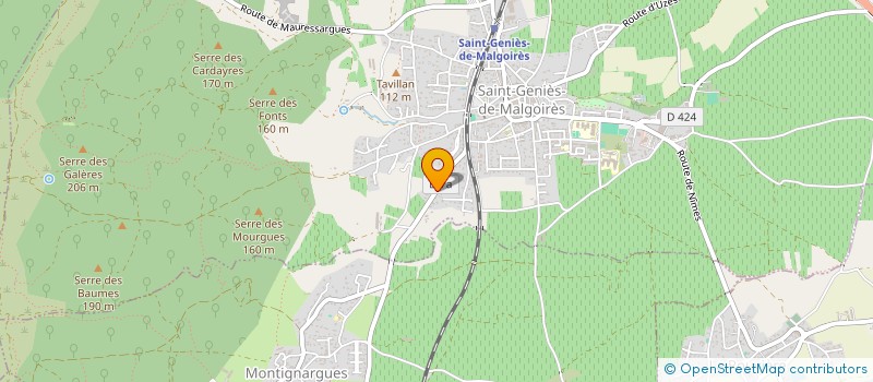 localisation de l'entreprise MONSIEUR LAURENT PIERRE  SAINT-GENIES-DE-MALGOIRES