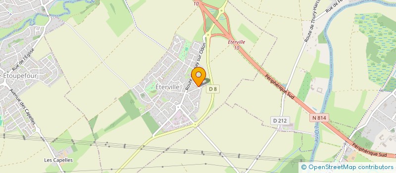 localisation de l'entreprise MONSIEUR LAURENT PIERRE  ETERVILLE