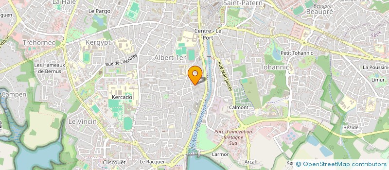 localisation de l'entreprise MONSIEUR LAURENT-PIERRE COLONNA à VANNES