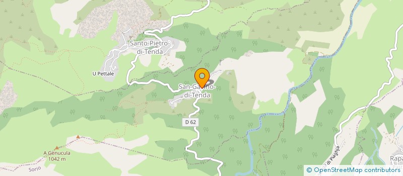 localisation de l'entreprise MONSIEUR LAURENT PIETROTTI à SAN-GAVINO-DI-TENDA
