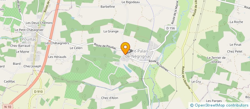 localisation de l'entreprise MONSIEUR LAURENT PILLONCA  SAINT-PALAIS-DE-NEGRIGNAC