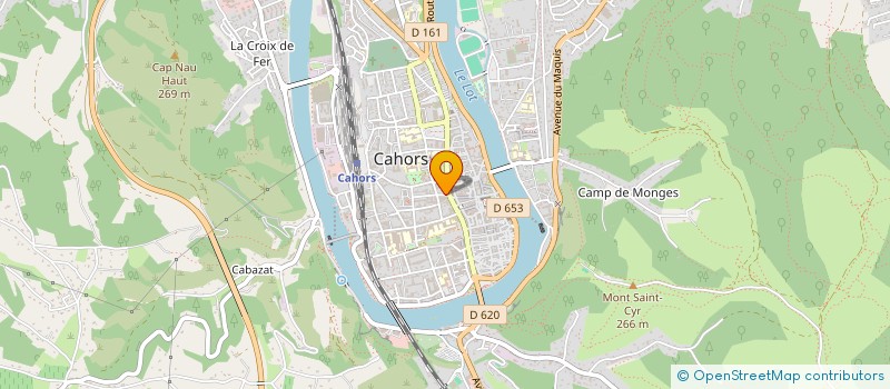 localisation de l'entreprise MONSIEUR LAURENT PINEAU  CABRERETS