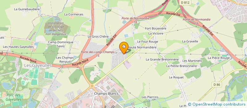 localisation de l'entreprise MONSIEUR LAURENT PINEAU à CESSON-SEVIGNE