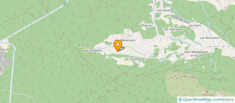 localisation de l'entreprise MONSIEUR LAURENT PINNA  SIMIANE-COLLONGUE